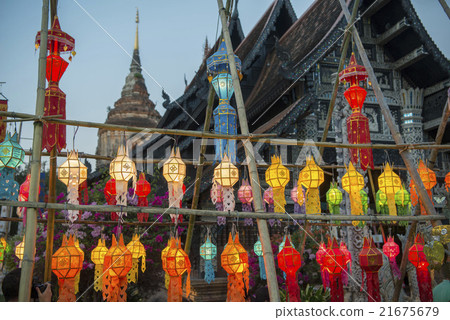 ASIA THAILAND CHIANG LOY KRATHONG FESTIVAL 21675679