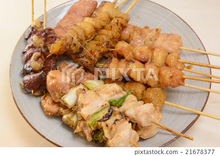 什錦美味的烤雞肉串 什錦美味的烤雞肉串 21678377