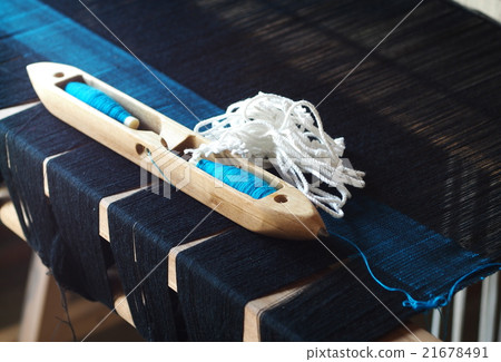 tools, utensils of a hand weaving machine craft 21678491