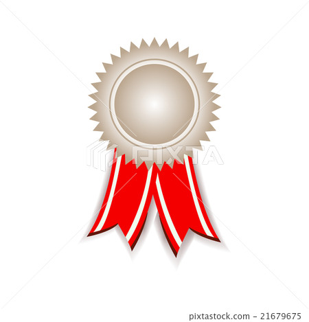 silver award ribbons - Stock Illustration [21679675] - PIXTA