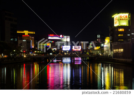 福岡中洲夜景 福岡中洲夜景 21680859