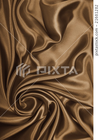 Smooth elegant silk or satin as background. 21681282