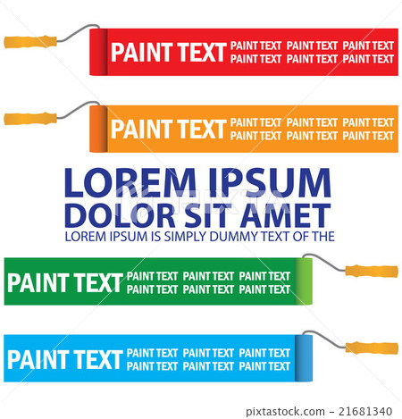 Chart of color Roller-插圖素材 [21681340] - PIXTA圖庫
