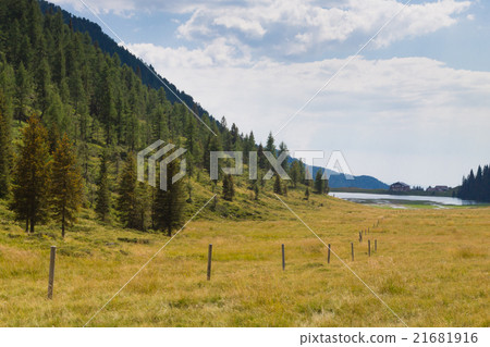 Beautiful alpine panorama Beautiful alpine panorama 21681916