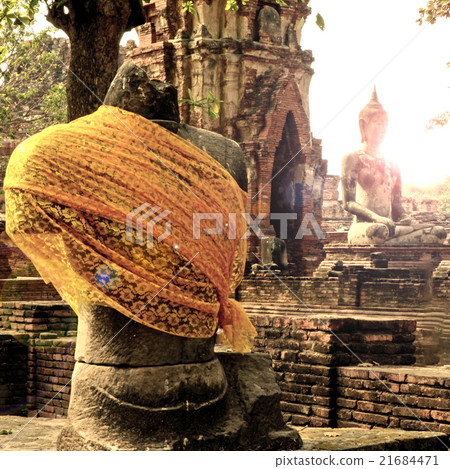 Tourist Attraction in Wat Mahathat Thailand. Tourist Attraction in Wat Mahathat Thailand. 21684471