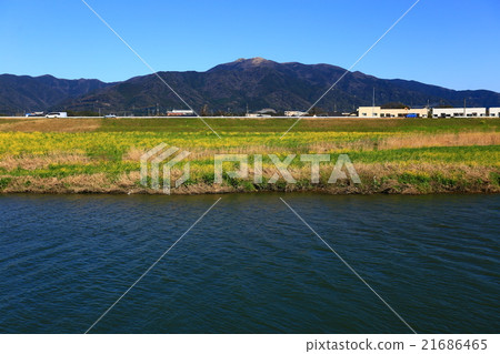 Nakagata Hikayama River and Fukushiyama 21686465