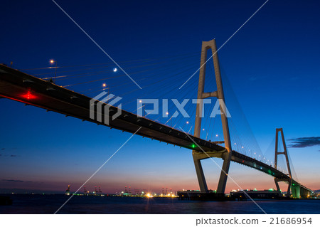 Night port of Triton of Nagoya Night port of Triton of Nagoya 21686954