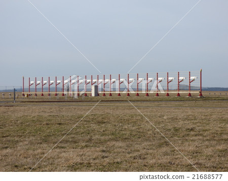 Airport runway glidepath antenna 21688577