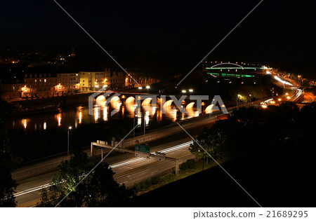 City of Angers in France. City of Angers in France. 21689295
