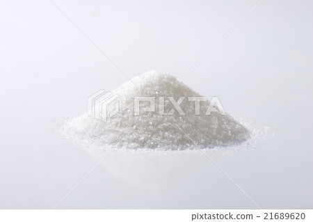 White granulated sugar 21689620