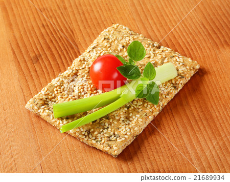 Sesame seed crackers Sesame seed crackers 21689934