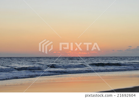 日落030 :( Kekhaja海灘）@USA>夏威夷>考艾島> Kekaha海灘 21692604