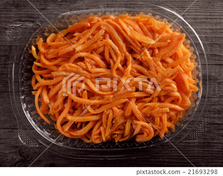 Korean carrot with pepper Korean carrot with pepper 21693298