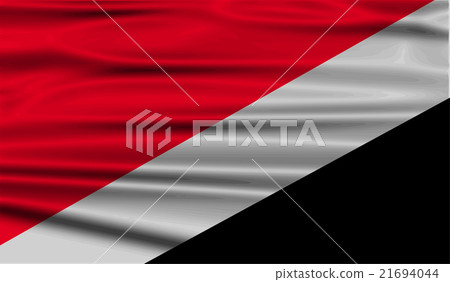 Flag of The Principality Sealand with old texture. 21694044