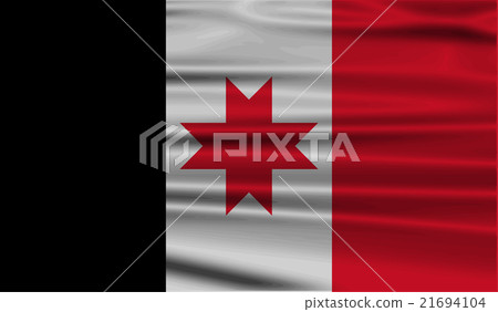 Flag of Udmurtia with old texture. Vector Flag of Udmurtia with old texture. Vector 21694104
