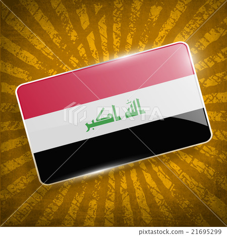 Flag of Iraq with old texture. Vector Flag of Iraq with old texture. Vector 21695299