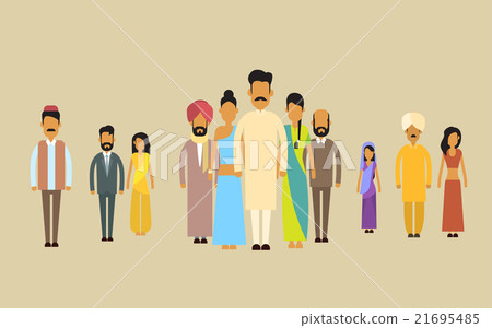 Indian Business People Group, India Team With Indian Business People Group, India Team With 21695485
