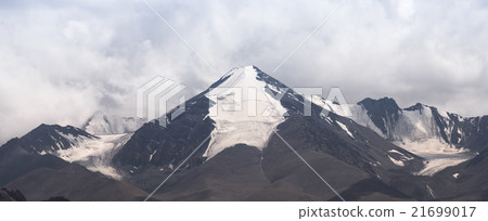 Snow mountain range panorama Snow mountain range panorama 21699017
