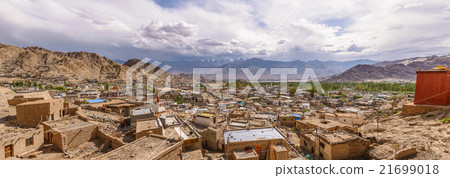 Panorama of Leh Ladakh city scape Panorama of Leh Ladakh city scape 21699018