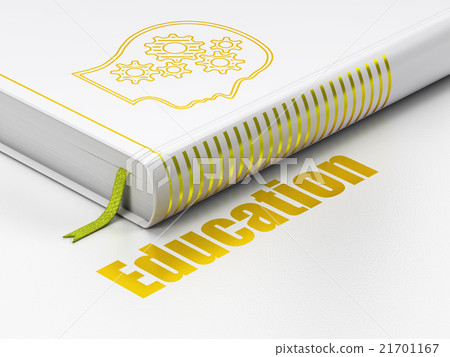Education concept: book Head With Gears, Education Education concept: book Head With Gears, Education 21701167