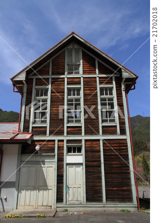 Old Matsumoto Electric Railway Old islands station building 21702018