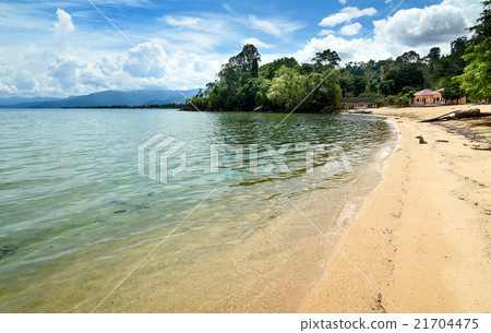 Siuri Beach at Poso lake. Indonesia Siuri Beach at Poso lake. Indonesia 21704475
