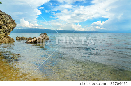 Siuri Beach at Poso lake. Indonesia Siuri Beach at Poso lake. Indonesia 21704481