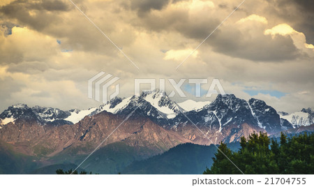 Mountain landscape Trans-Ili Alatau Mountain landscape Trans-Ili Alatau 21704755