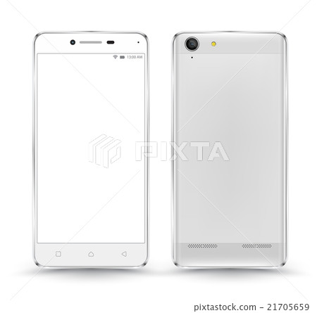 New realistic mobile phone smartphone collection New realistic mobile phone smartphone collection 21705659