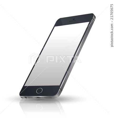 Realistic smartphone iphone style mockup. 21705675