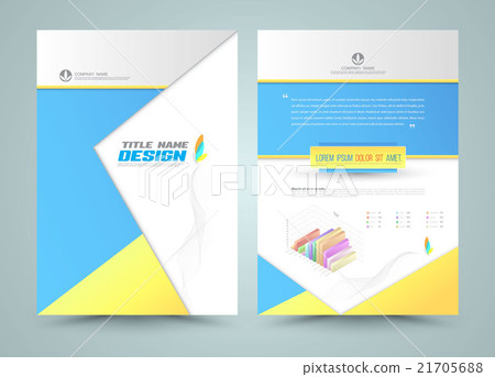 Abstract Vector Brochure Template. 21705688