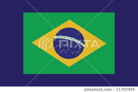 brazil flag over green background brazil flag over green background 21705994