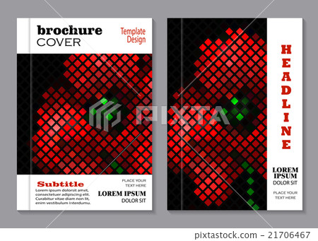 Floral brochure cover design  21706467