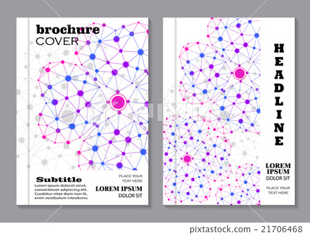 Floral brochure cover design Floral brochure cover design 21706468