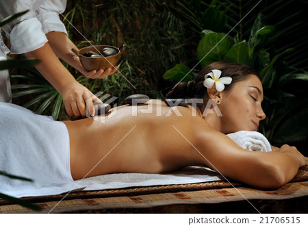 stone massage stone massage 21706515