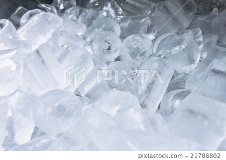 background with ice cubes isolated on white background with ice cubes isolated on white 21708802