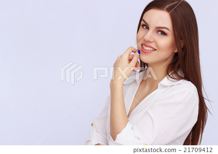 Business woman close-up 21709412