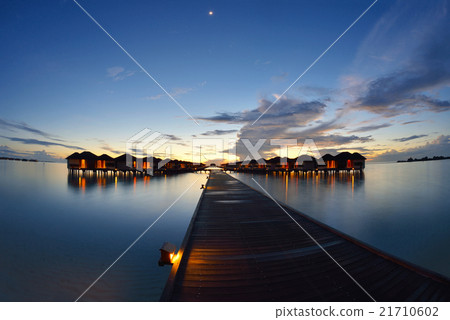 tropical beach landscape 21710602