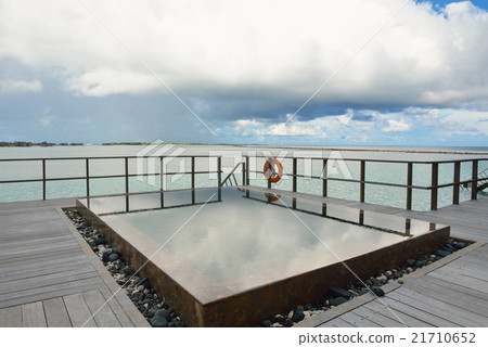 tropical beach landscape 21710652