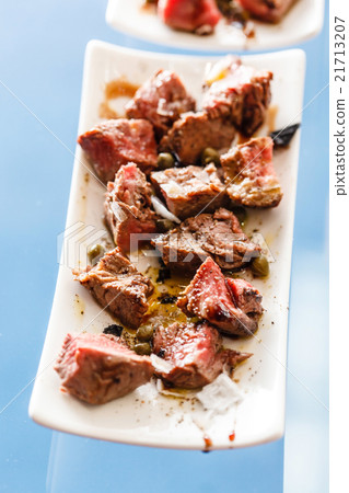 meat on the catering table meat on the catering table 21713207