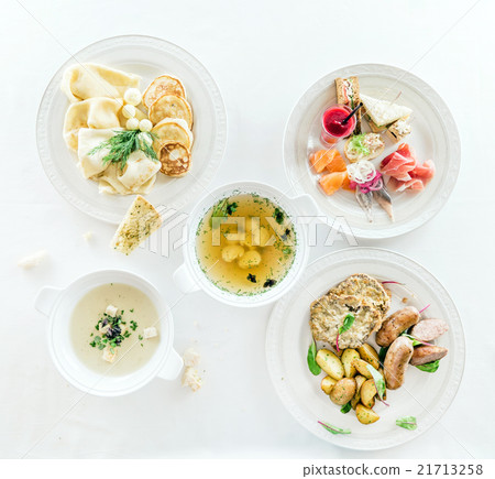 set of different dishes 21713258