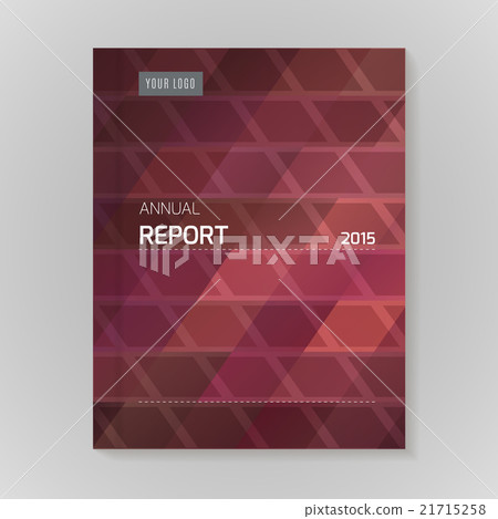 Annual Report Cover vector illustration Annual Report Cover vector illustration 21715258