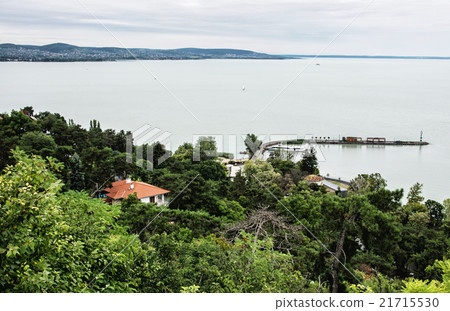 Quayside in Tihany on the Balaton lake, Hungary, travel destinat 21715530