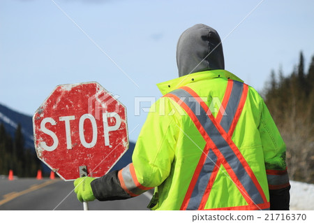 Road closure workers (Canada) Road closure workers (Canada) 21716370