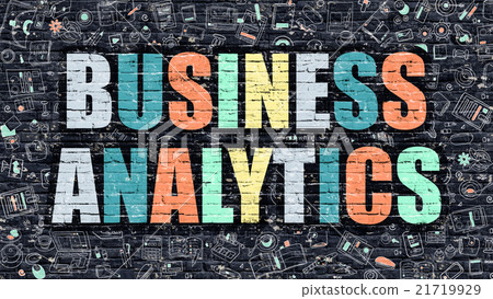 Business Analytics in Multicolor. Doodle Design. Business Analytics in Multicolor. Doodle Design. 21719929