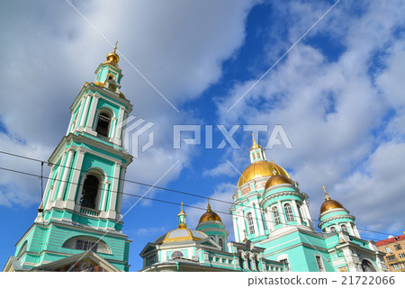 Epiphany Cathedral on street Spartakovskaya in Epiphany Cathedral on street Spartakovskaya in 21722066