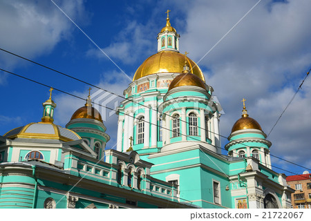Epiphany Cathedral on street Spartakovskaya in Epiphany Cathedral on street Spartakovskaya in 21722067