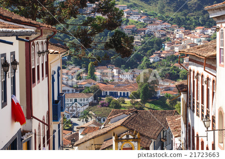 streets of the historical town Ouro Preto Brazil streets of the historical town Ouro Preto Brazil 21723663