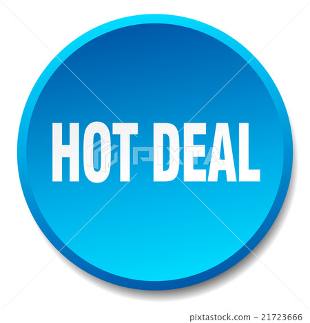 hot deal blue round flat isolated push button hot deal blue round flat isolated push button 21723666