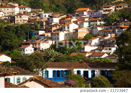 view of the historical town Ouro Preto Brazil 21723667